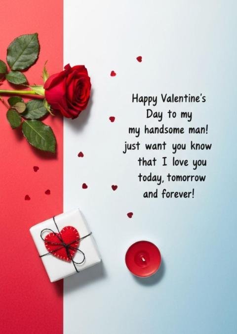 Valentine's day card quotes for him