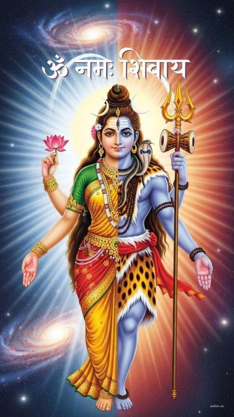 Lord shiva and Parvathi for mobile