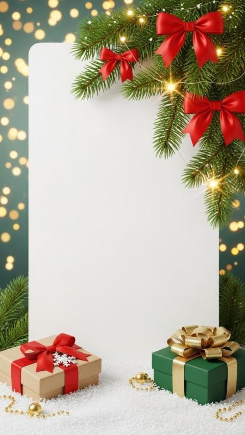 Christmas scene background free download