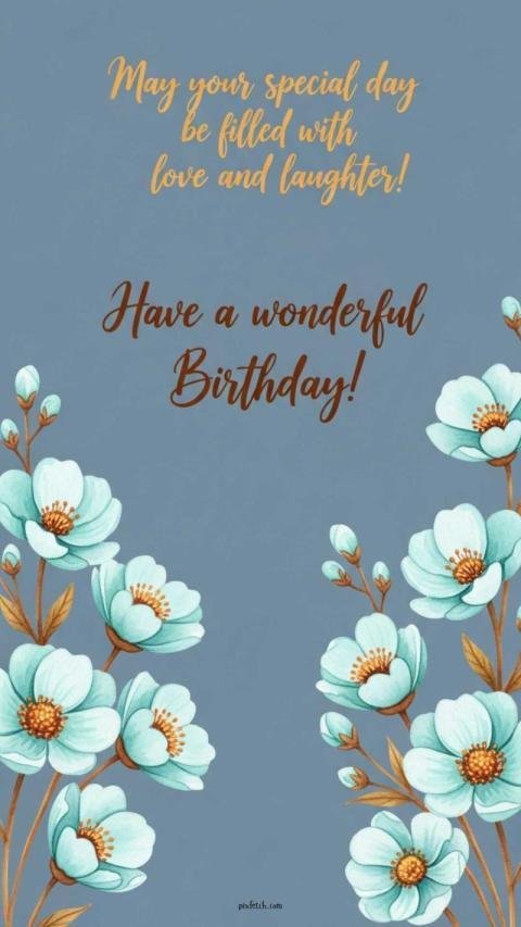 Greeting cards happy birthday flowers images