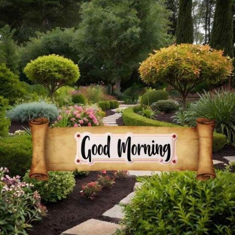 Scenery good morning images with nature