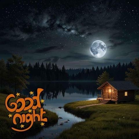 Good night images for WhatsApp