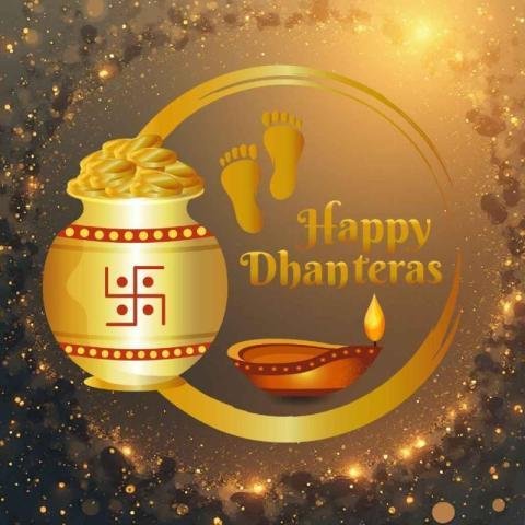 Beautiful Happy Dhanteras image