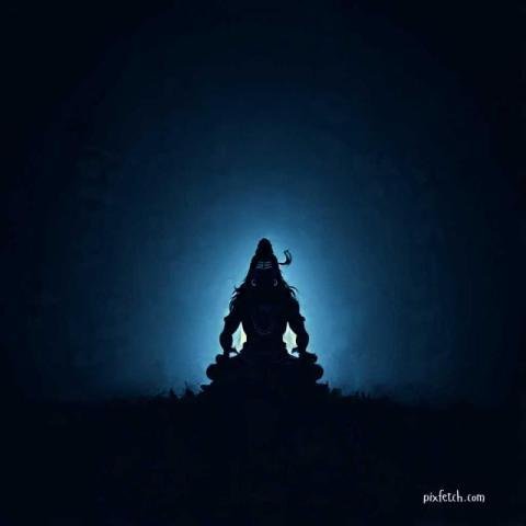 Lord shiva silhouette