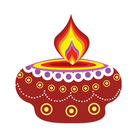 Traditional diya png