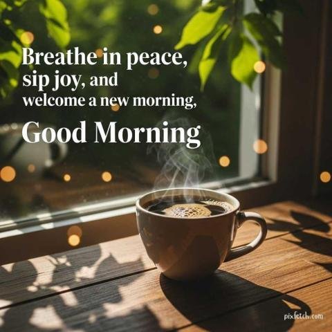 Good morning images with quotes for WhatsApp