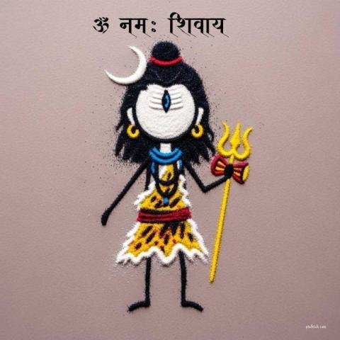 om namha shivaya with lord shiva image perfect for whatsapp dp