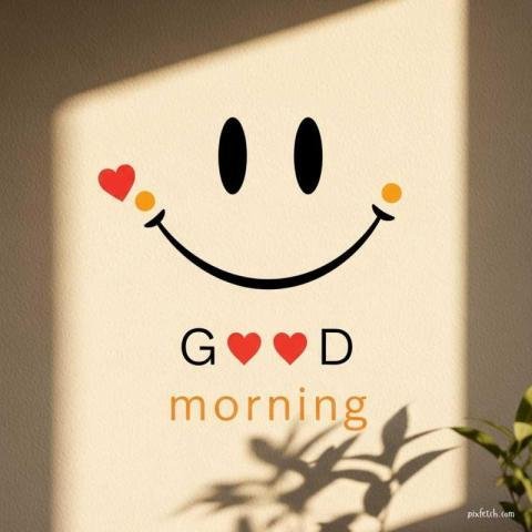 A soft, warm morning themed minimalistic design