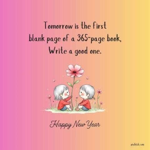Happy new year wishes in English