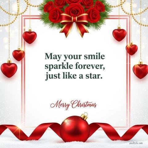 Festive Christmas greeting image