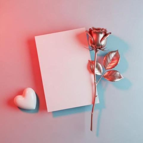Valentine card background 4k