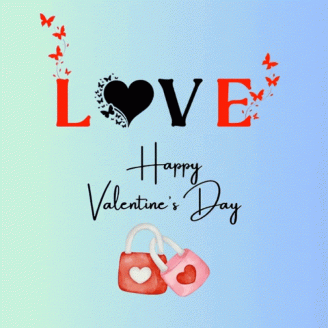 Cute Animated Valentines Day Gif