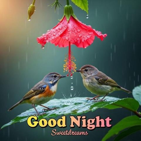Good night flower images