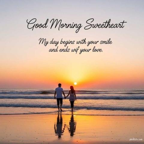 Good morning quotes with wishes for couple
