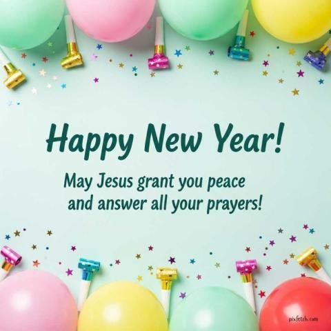 Happy new year wishes in English images