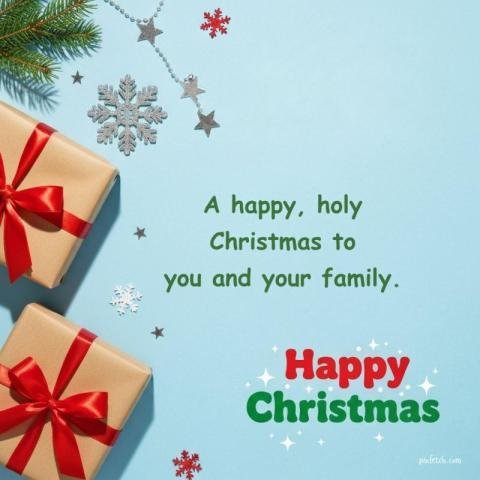 Simple Christmas card templates free download