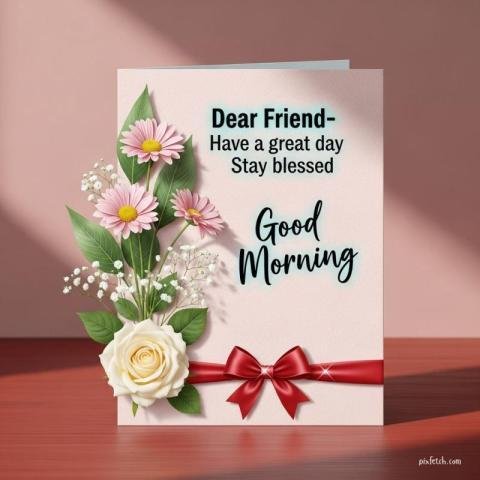 Good morning with beautiful flowers images and quotes for WhatsApp free download