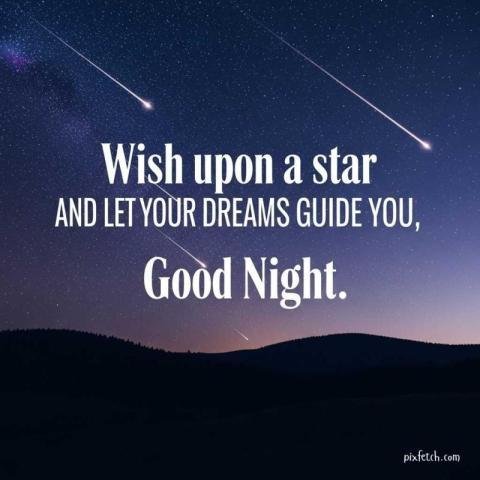 Good night images with quotes