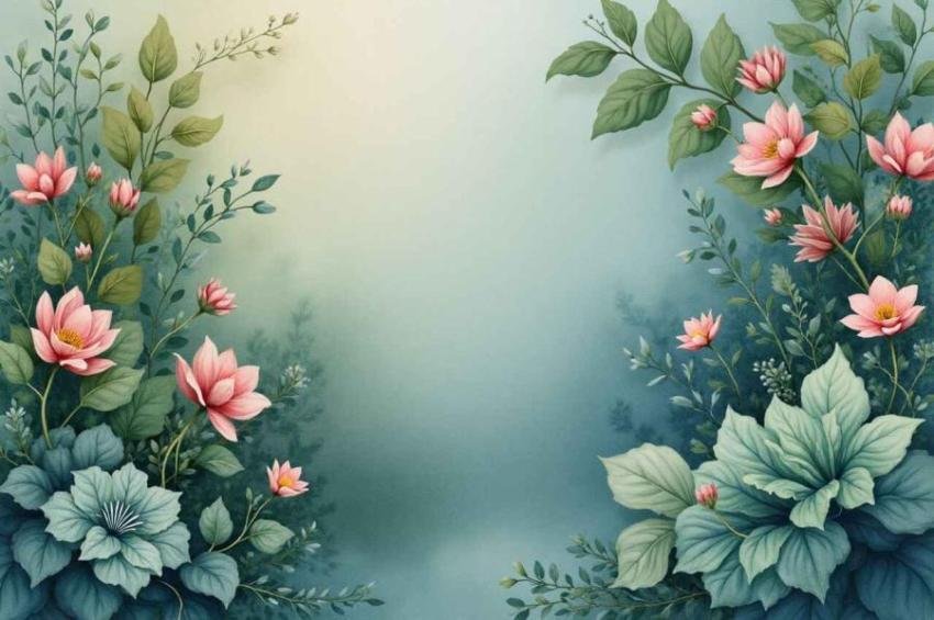 Elegant floral background